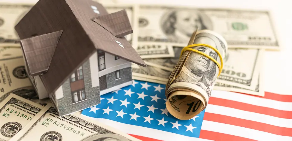 Average cost to rent houses in USA