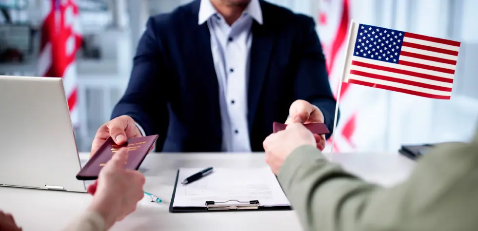 Step-by-step process for entering US with L1 visa